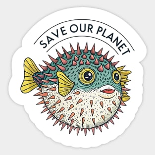 SAVE OUR PLANET Sticker